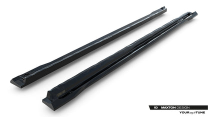 Side Skirts Diffusers V.1 Skoda Superb Sportline Mk4