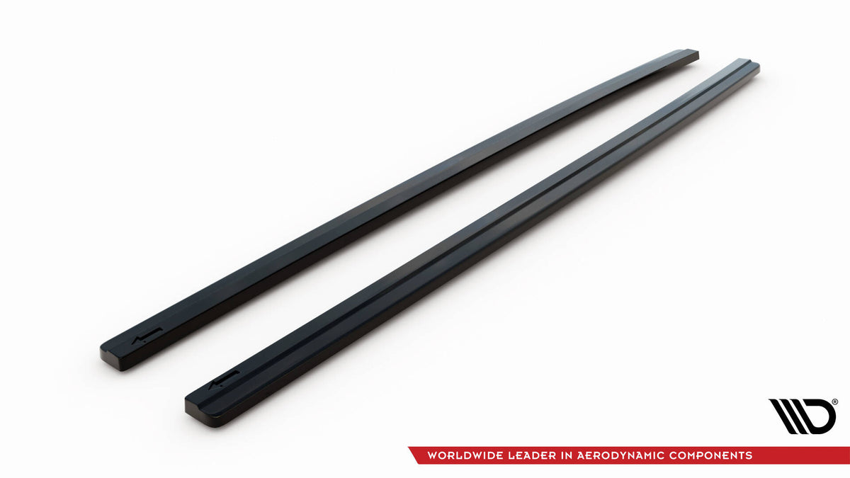 Side Skirts Diffusers V.1 Volkswagen Golf GTI / GTD Mk7 / Mk7 Facelift  (wide)