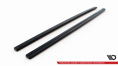 Side Skirts Diffusers V.1 Volkswagen Golf GTI / GTD Mk7 / Mk7 Facelift  (wide)