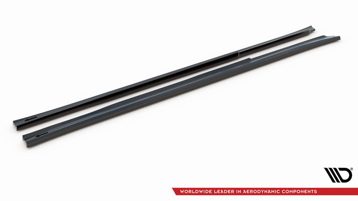 Side Skirts Diffusers V.1 for BMW X3 M40d / M40i / M-Pack G01