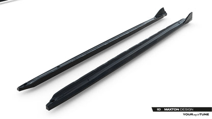 Side Skirts Diffusers V.2 Audi A6 S-Line C9