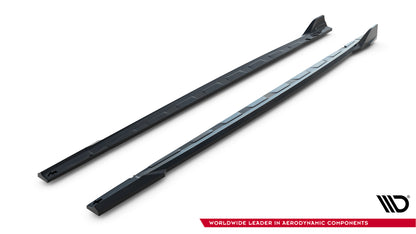 Side Skirts Diffusers V.2 Audi RS3 Sedan 8Y / 8Y Facelift