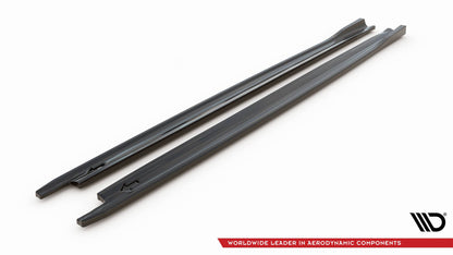 Side Skirts Diffusers V.2 + Flaps Skoda Octavia RS Liftback / Combi Mk4