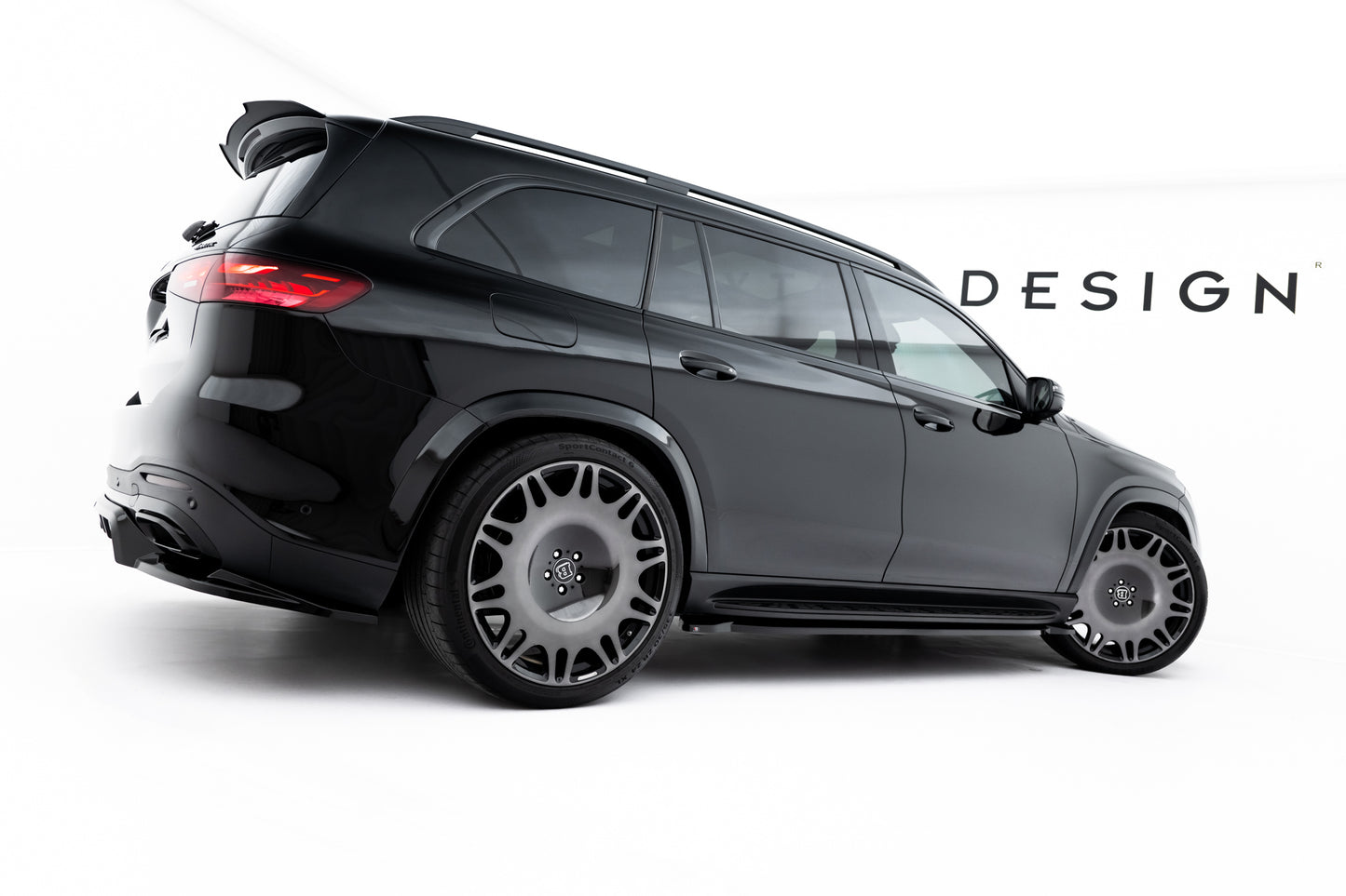 Side Skirts Diffusers V.2 Mercedes-Benz GLS AMG-Line X167 / X167 Facelift