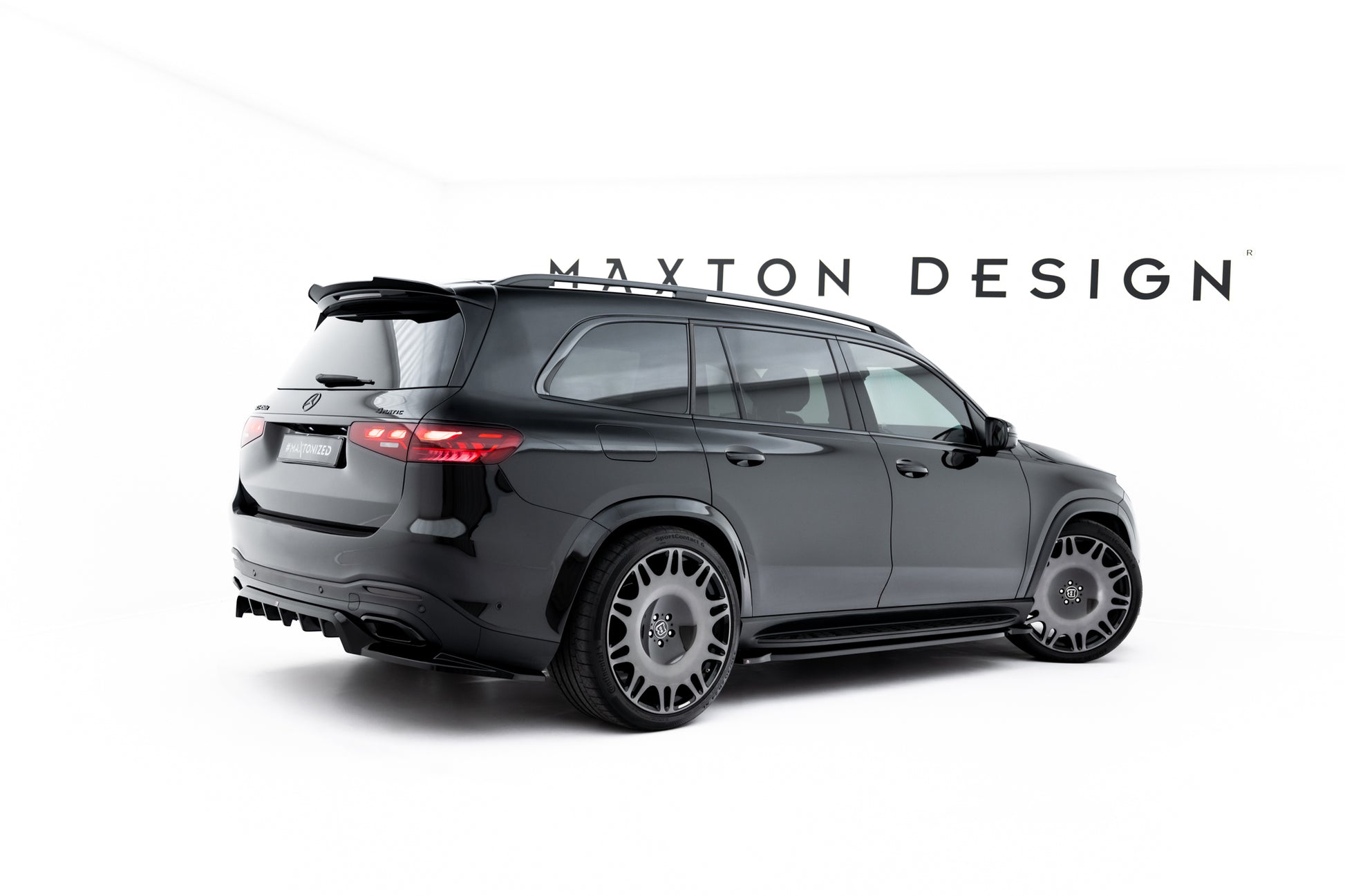 Side Skirts Diffusers V.2 Mercedes-Benz GLS AMG-Line X167 / X167 Facelift