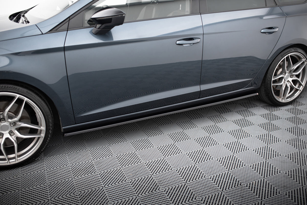 Side Skirts Diffusers V.2 Seat Leon Mk3 Cupra/ FR Facelift