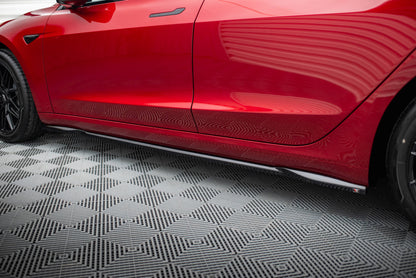 Side Skirts Diffusers V.2 Tesla Model 3 Mk1 / Mk1 Facelift