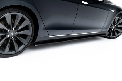 Side Skirts Diffusers V.2 Tesla Model S Mk1