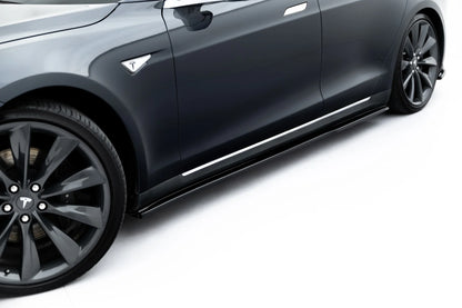Side Skirts Diffusers V.2 Tesla Model S Mk1
