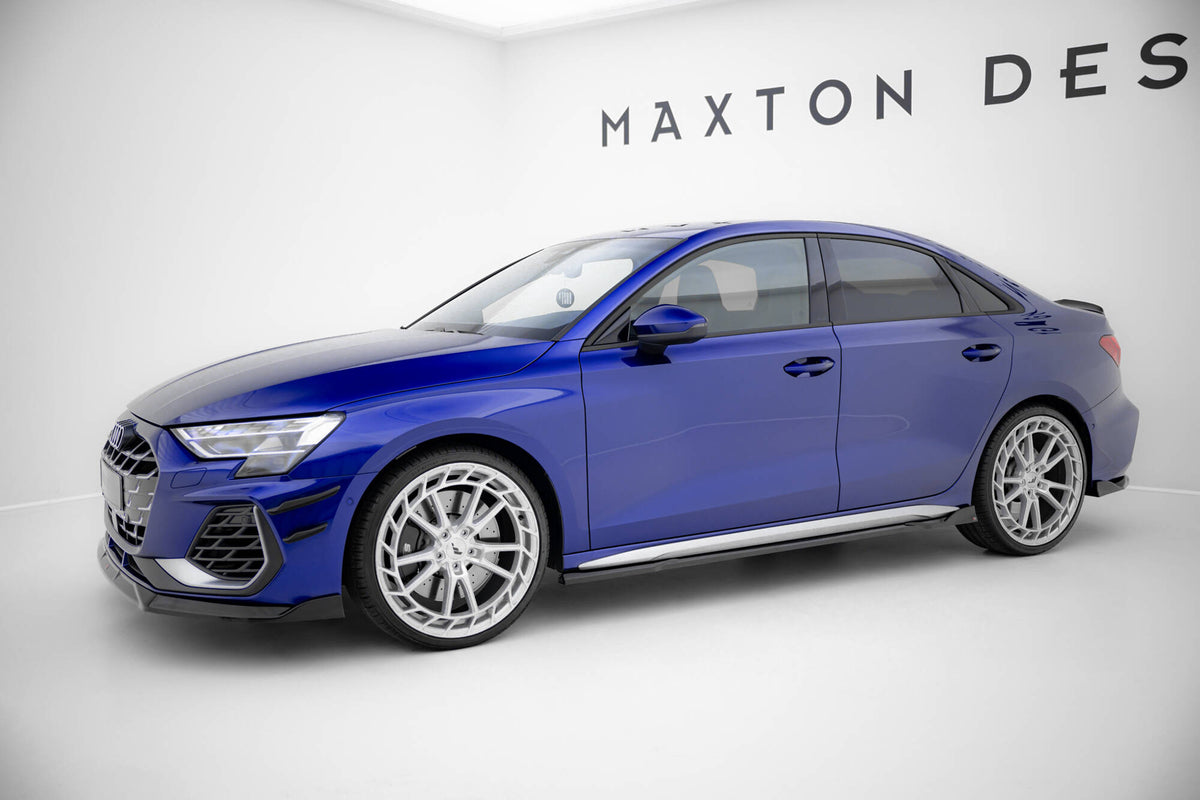 Side Skirts Diffusers V.3 Audi A3 S-Line Sedan / S3 Sedan 8Y / 8Y Facelift