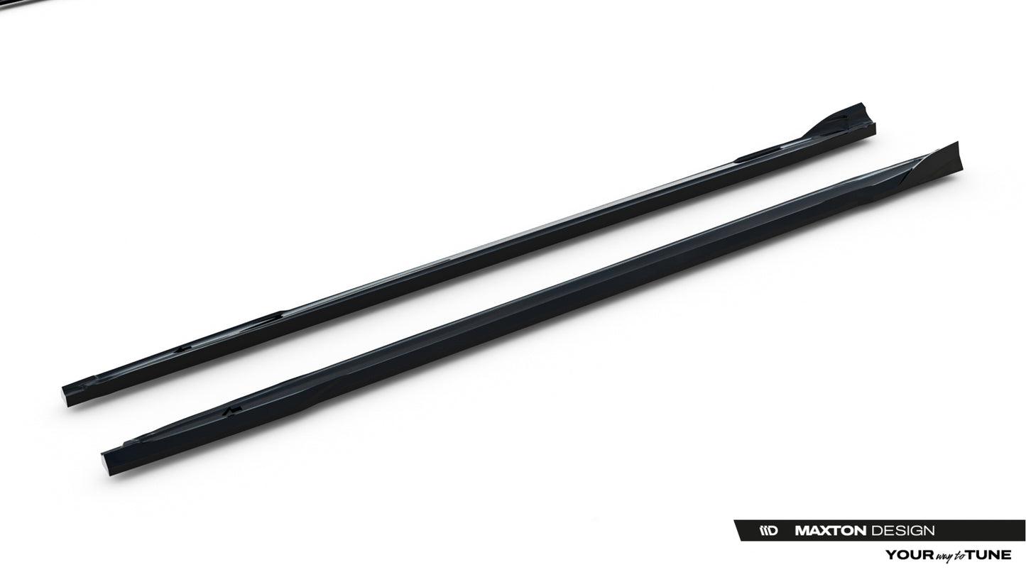 Side Skirts Diffusers V.3 Audi S3 Sportback / A3 S-line Sportback 8Y / 8Y Facelift