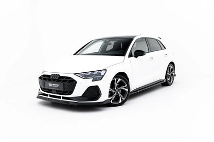 Side Skirts Diffusers V.3 Audi S3 Sportback / A3 S-line Sportback 8Y / 8Y Facelift