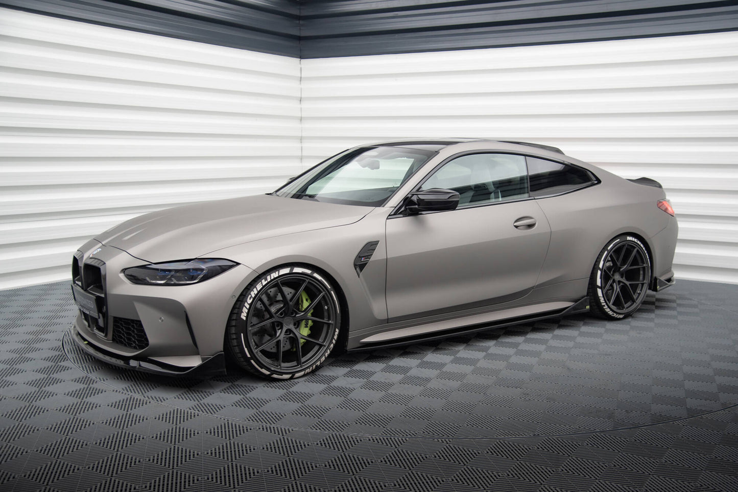 Side Skirts Diffusers V.3 CSL Look BMW M4 G82 / G82 Facelift