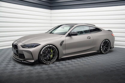 Side Skirts Diffusers V.3 CSL Look BMW M4 G82 / G82 Facelift