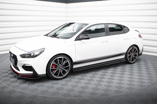 Side Skirts Diffusers V.4 Hyundai I30 N / N-Line Hatchback / Fastback Mk3 / Mk3 Facelift