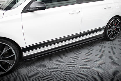 Side Skirts Diffusers V.4 Hyundai I30 N / N-Line Hatchback / Fastback Mk3 / Mk3 Facelift