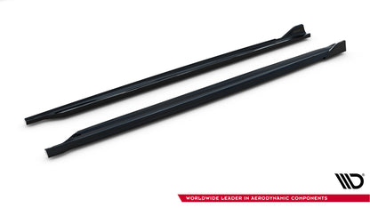Side Skirts Diffusers V.4 Skoda Octavia RS Liftback / Combi Mk4 Facelift