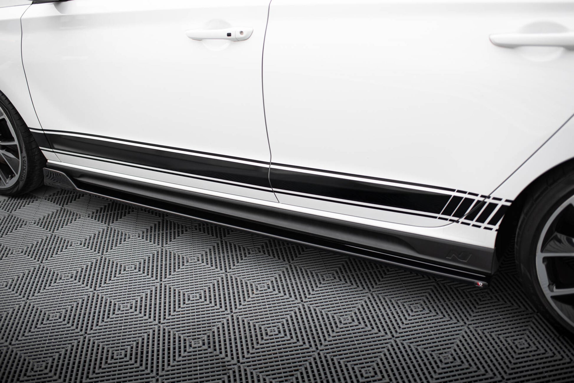 Side Skirts Diffusers V.5 Hyundai I30 N / N-Line Hatchback / Fastback Mk3 / Mk3 Facelift