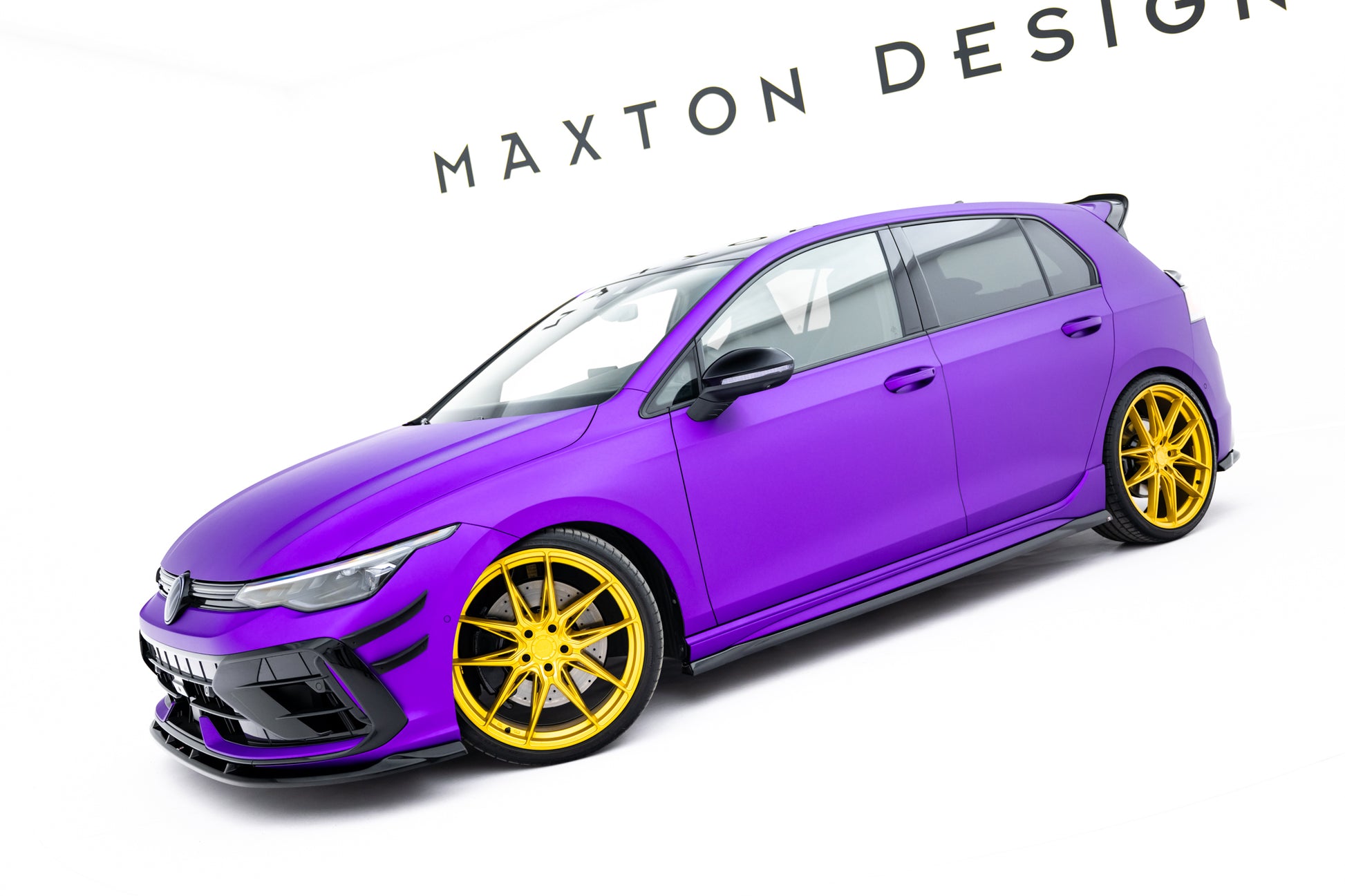 Side Skirts Diffusers V.5 Volkswagen Golf R Hatchback Mk8 / Mk8 Facelift