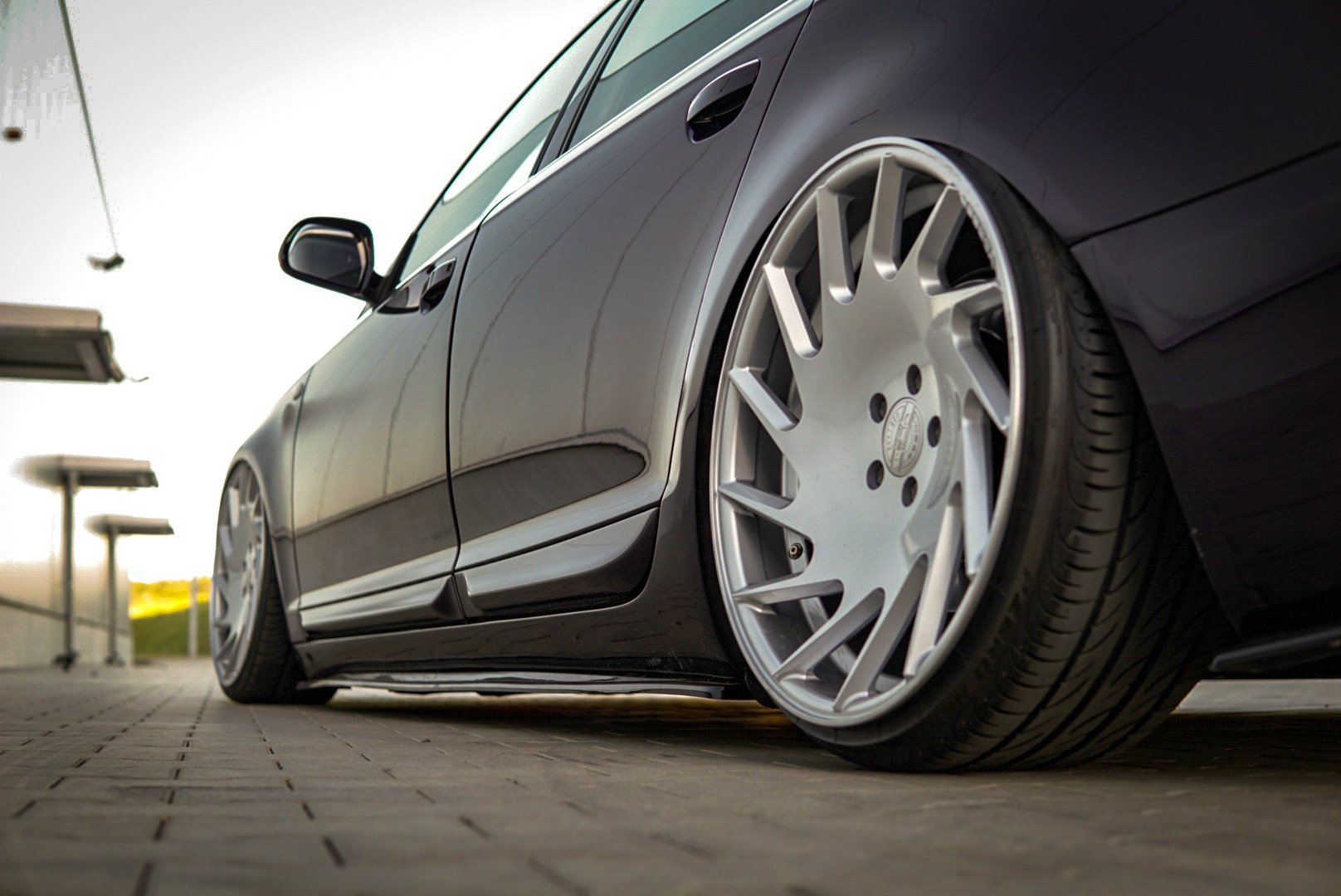 Side Skrits Diffusers Audi A6 S-Line C6 / C6 Facelift