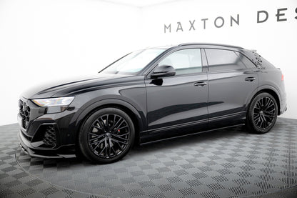 Side skirts Diffusers  V.1 Audi Q8 S-line / SQ8 Mk1 Facelift
