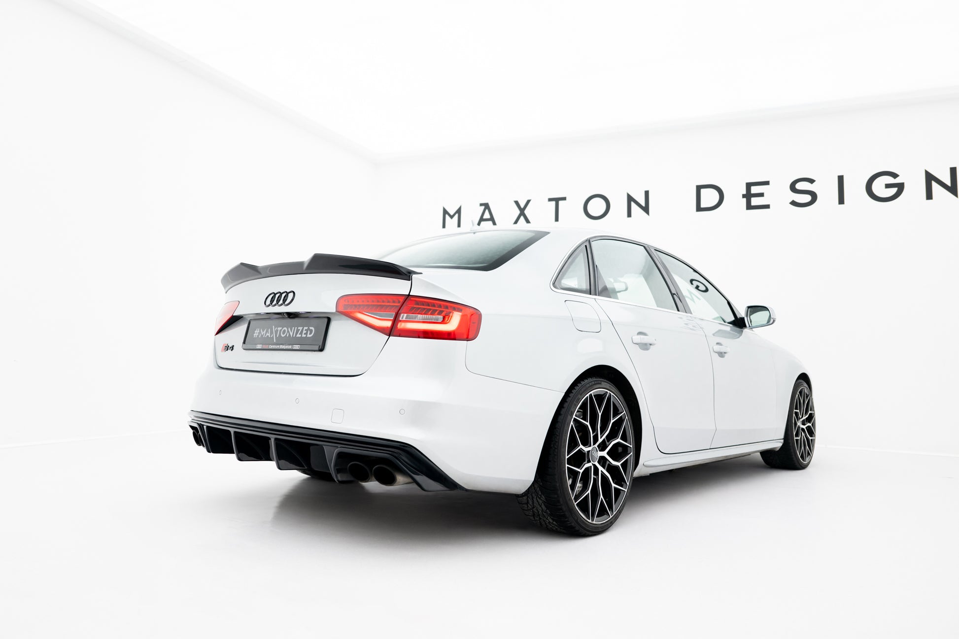Spoiler Cap 3D Audi S4 Sedan B8 Facelift