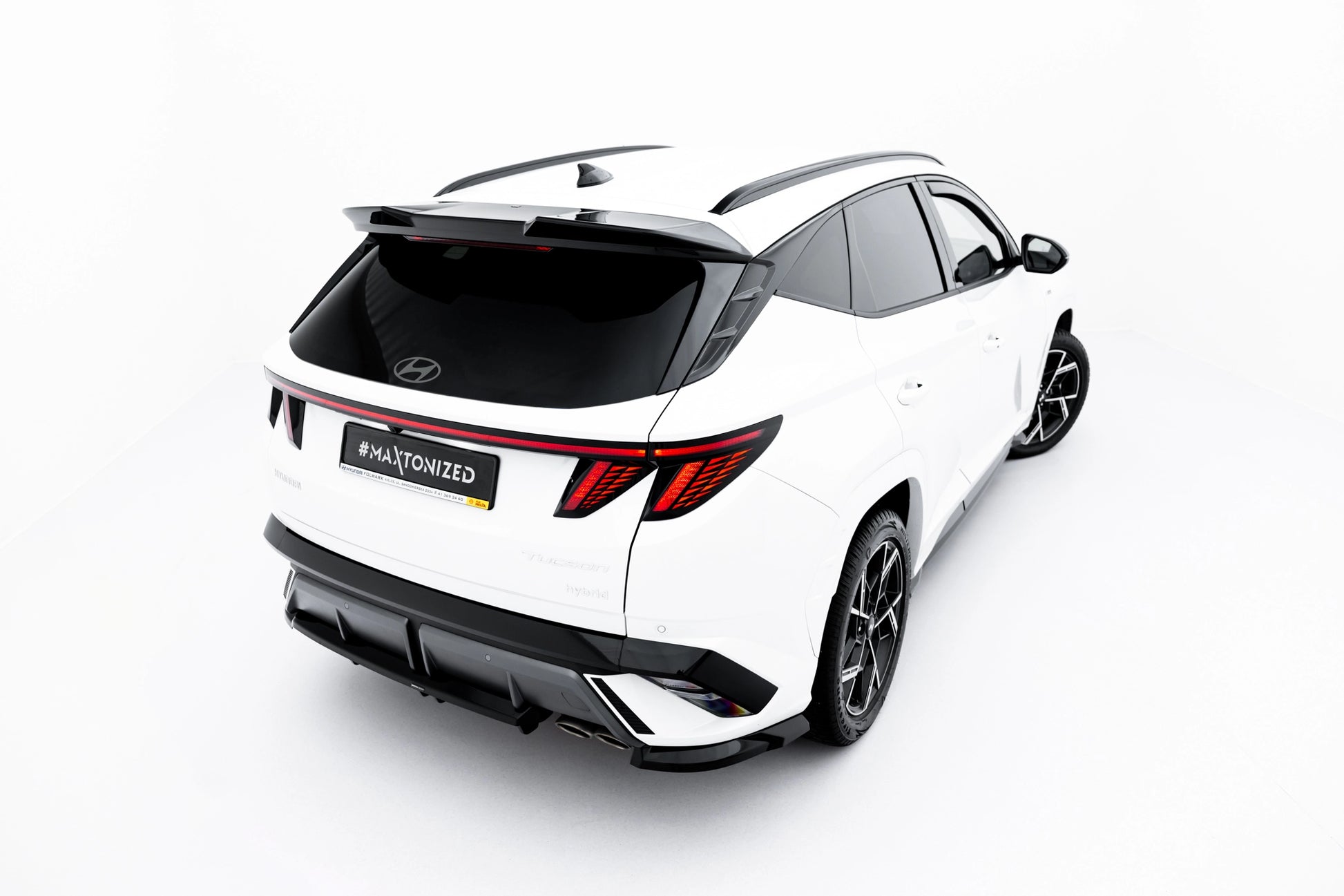 Spoiler Cap 3D Hyundai Tucson N-Line Mk4 Facelift