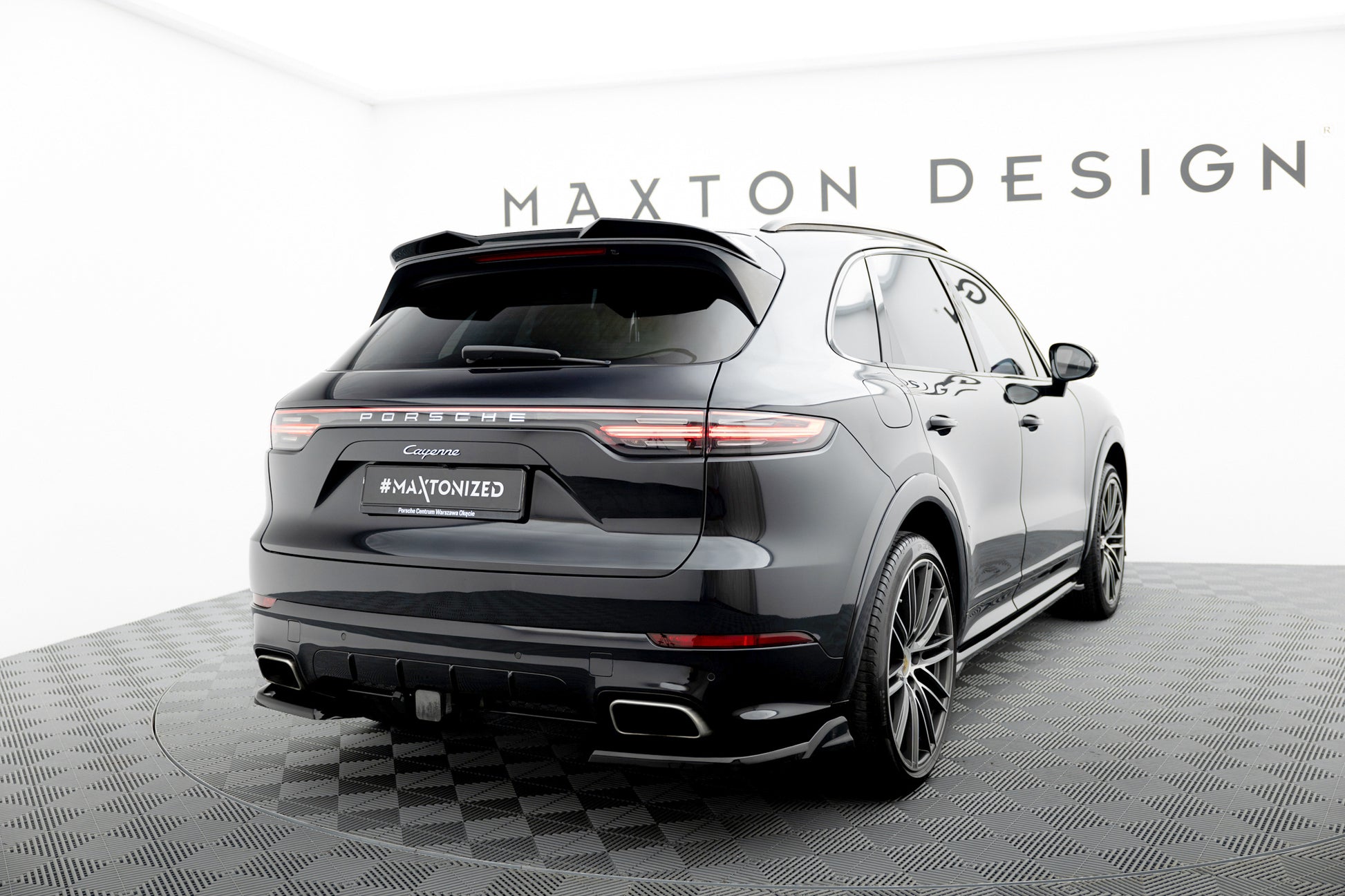 Spoiler Cap 3D Porsche Cayenne Sport Design SUV Mk3