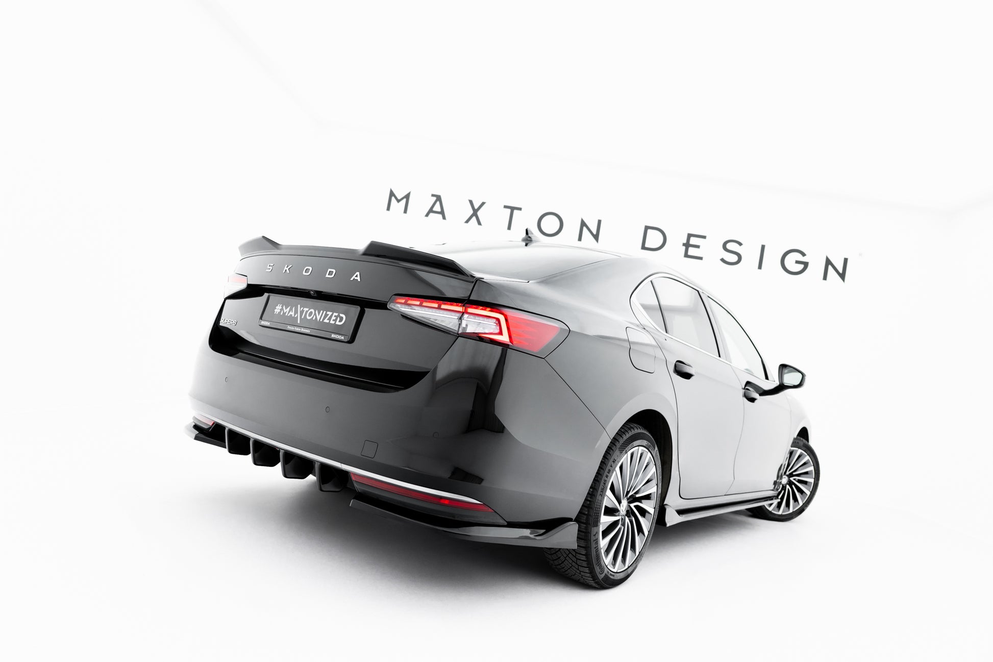 Spoiler Cap 3D Skoda Superb Standard / Sportline Sedan Mk4