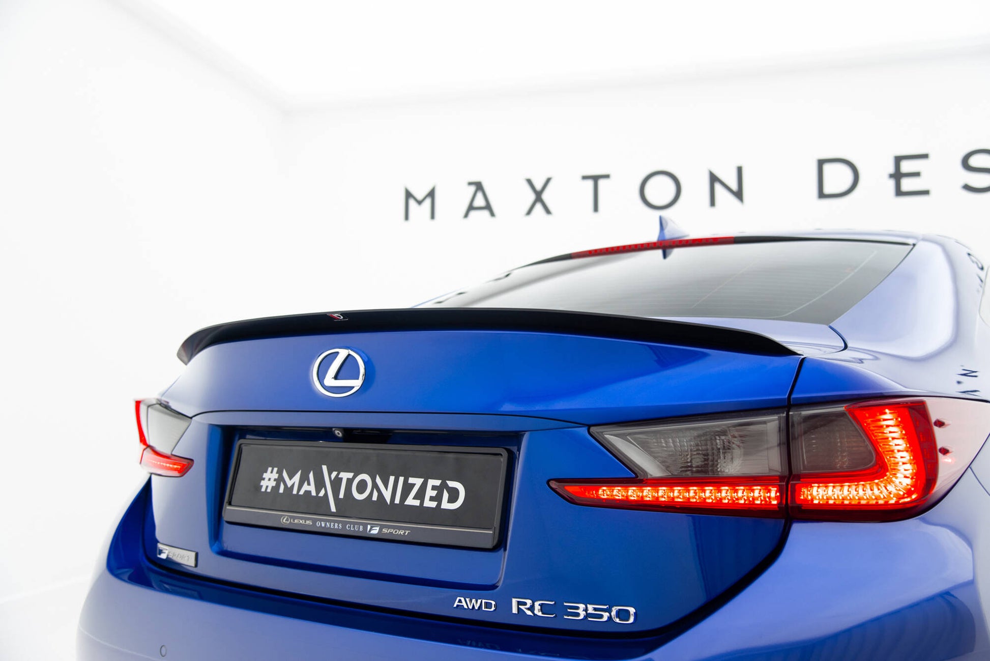 Spoiler Cap Lexus RC Mk1