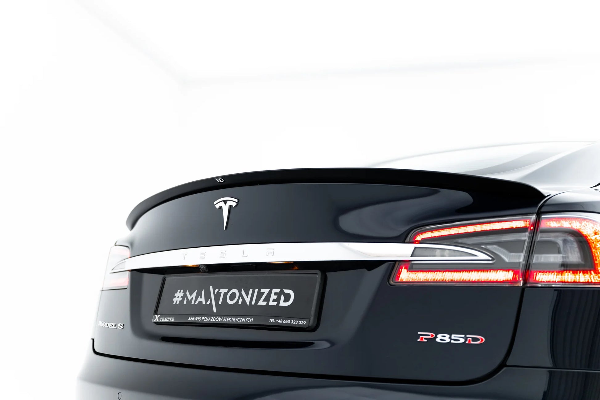 Spoiler Cap V.2 Tesla Model S Mk1