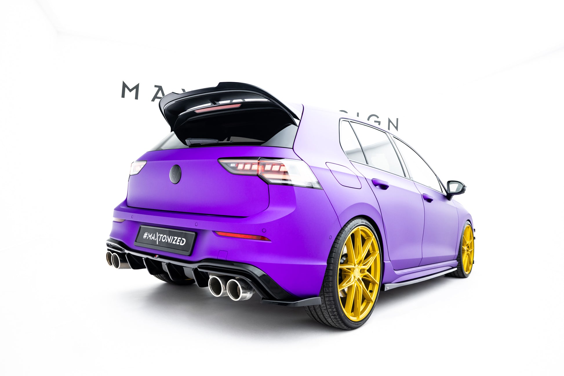 Spoiler Cap V.2 Volkswagen Golf  R-Performance Hatchback Mk8 Facelift