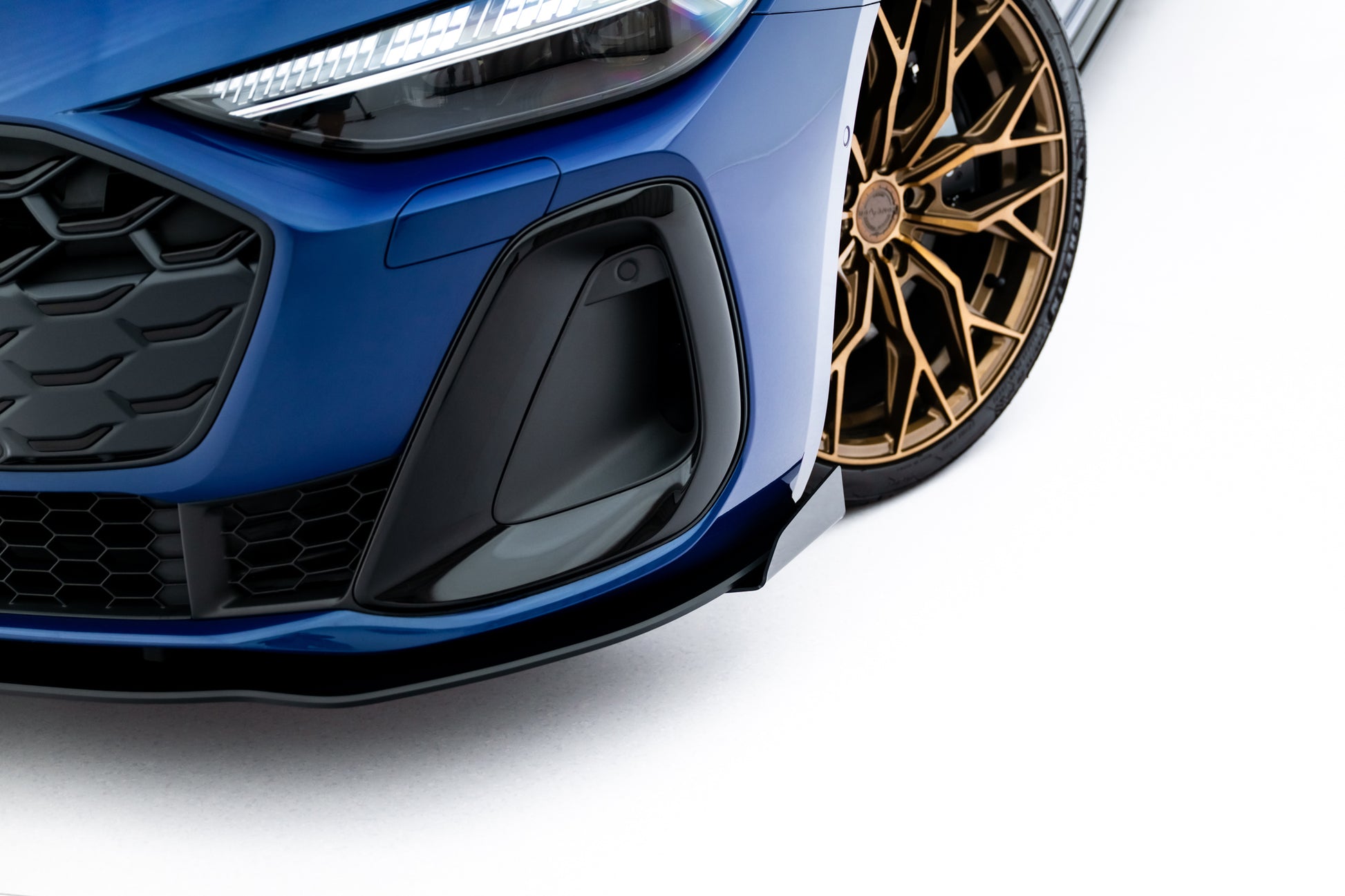 Street Pro Front Splitter + Flaps Audi A5 S-Line / S5 Sedan / Avant B10