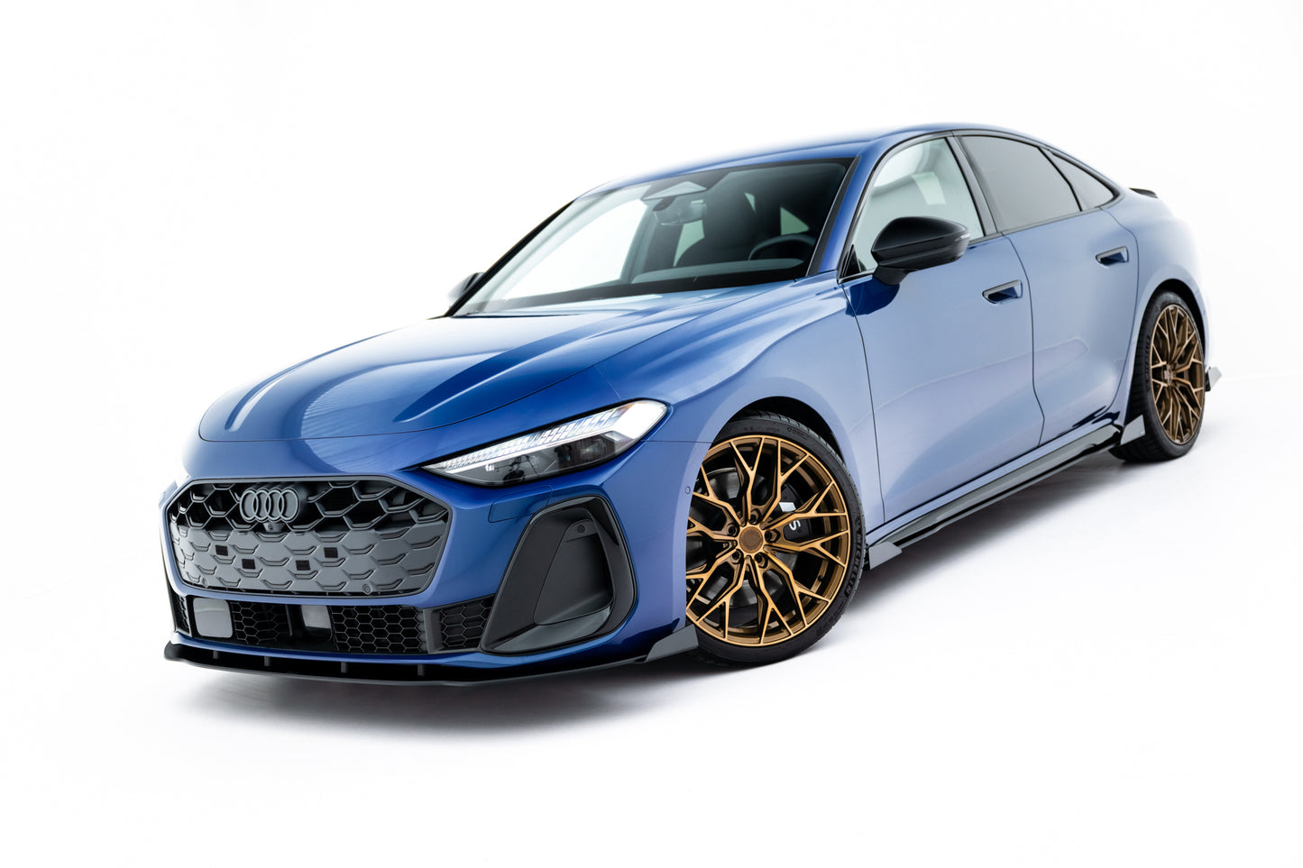 Street Pro Front Splitter + Flaps Audi A5 S-Line / S5 Sedan / Avant B10