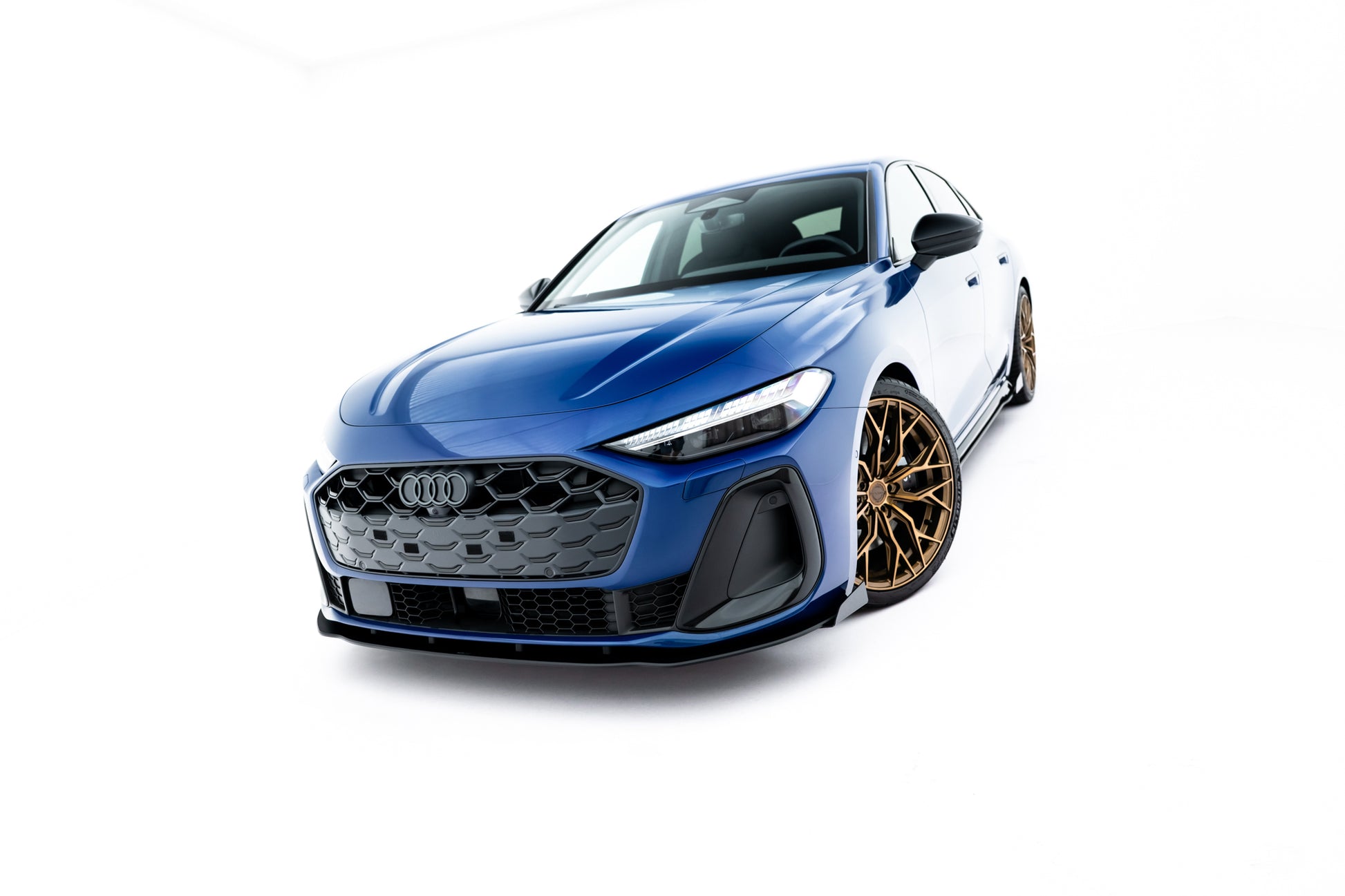 Street Pro Front Splitter + Flaps Audi A5 S-Line / S5 Sedan / Avant B10