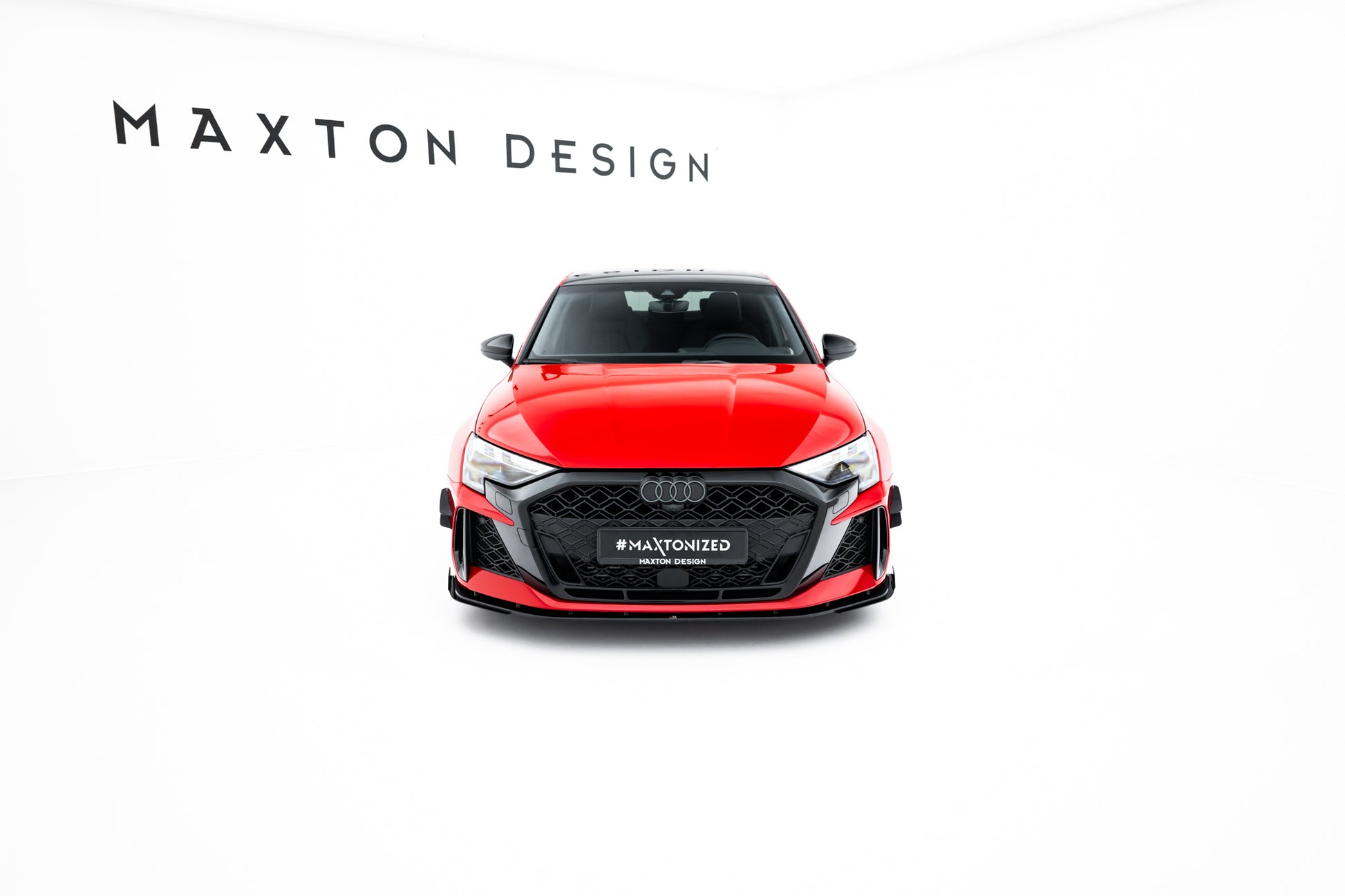 Street Pro Front Splitter + Flaps Audi RS3 Sedan 8Y Facelift