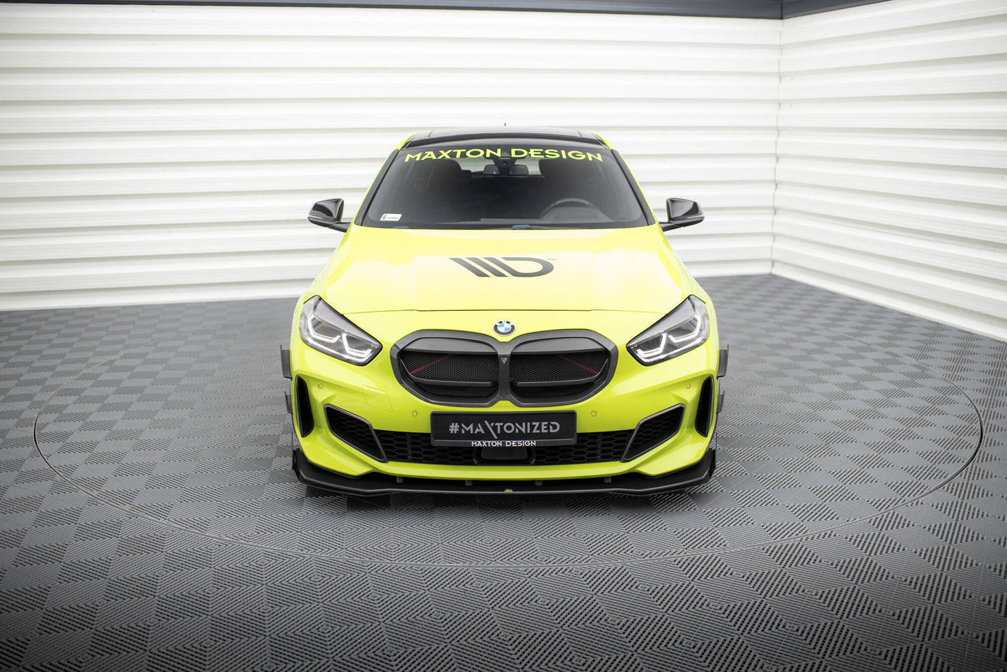 Street Pro Front Splitter + Flaps BMW 1 M-Pack / M135i / 128ti F40