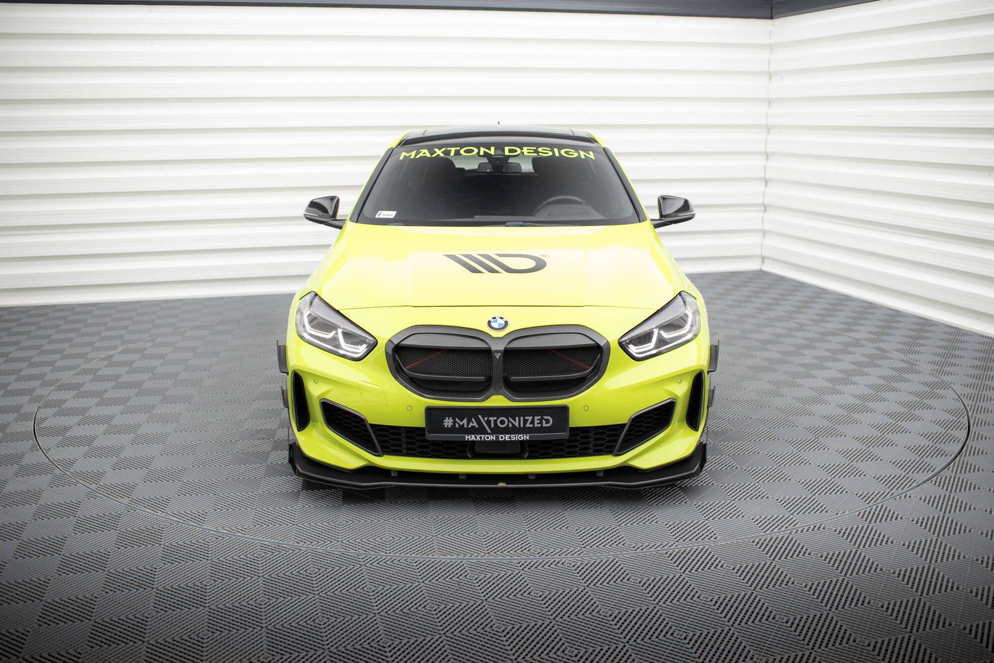 Street Pro Front Splitter + Flaps BMW 1 M-Pack / M135i / 128ti F40