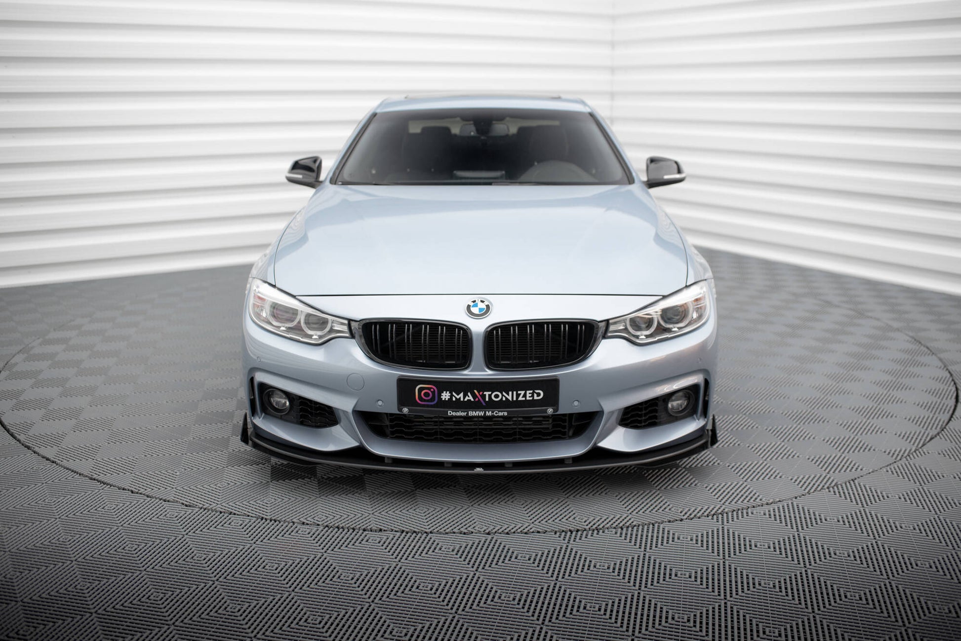 Street Pro Front Splitter + Flaps BMW 4 Coupe / Gran Coupe / Cabrio M-Pack F32 / F36 / F33