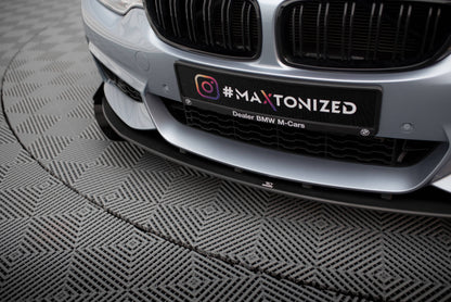 Street Pro Front Splitter + Flaps BMW 4 Coupe / Gran Coupe / Cabrio M-Pack F32 / F36 / F33
