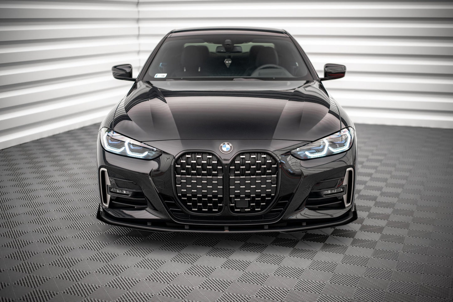 Street Pro Front Splitter + Flaps BMW 4 M-Pack / M440i G22 / G23 / G22 Facelift / G23 Facelift