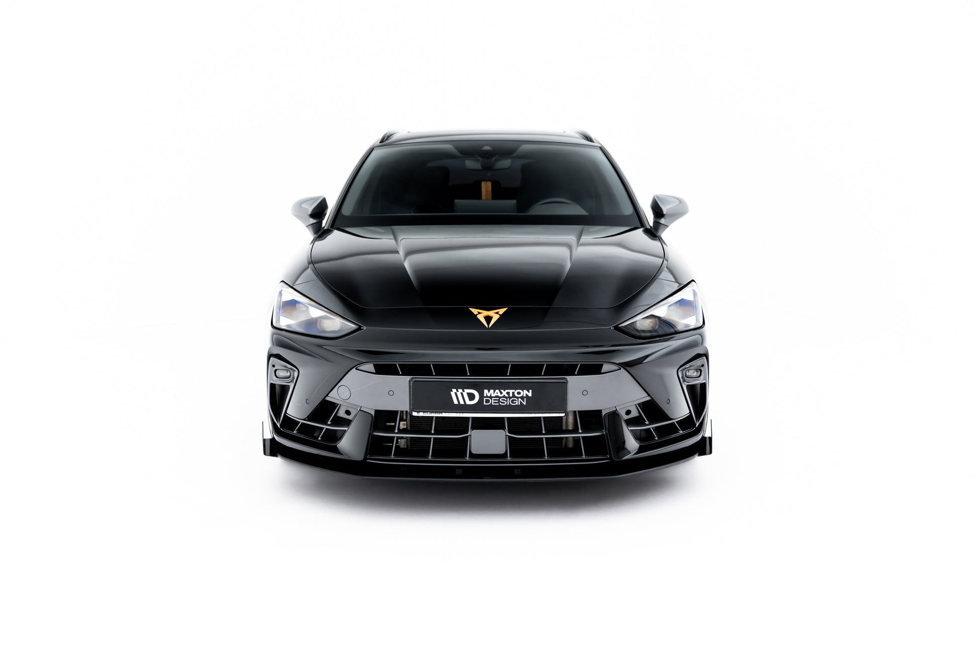Street Pro Front Splitter + Flaps Cupra Leon ST / Hatchback Mk1 Facelift