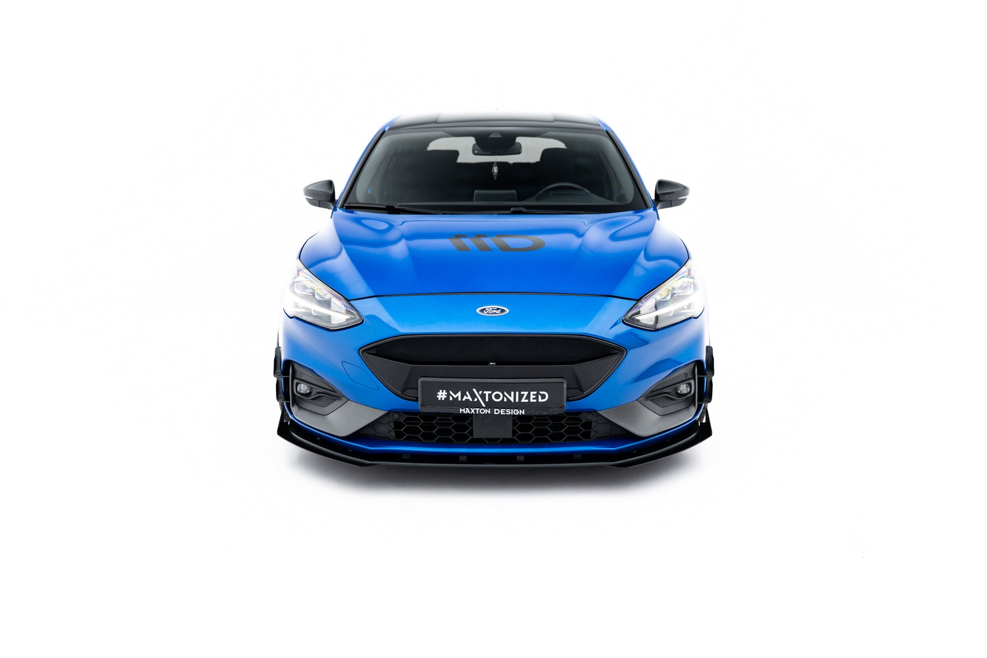 Street Pro Front Splitter + Flaps Ford Focus ST / ST-Line Mk4