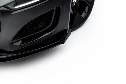 Street Pro Front Splitter Flaps Jaguar F-Type X152 Facelift