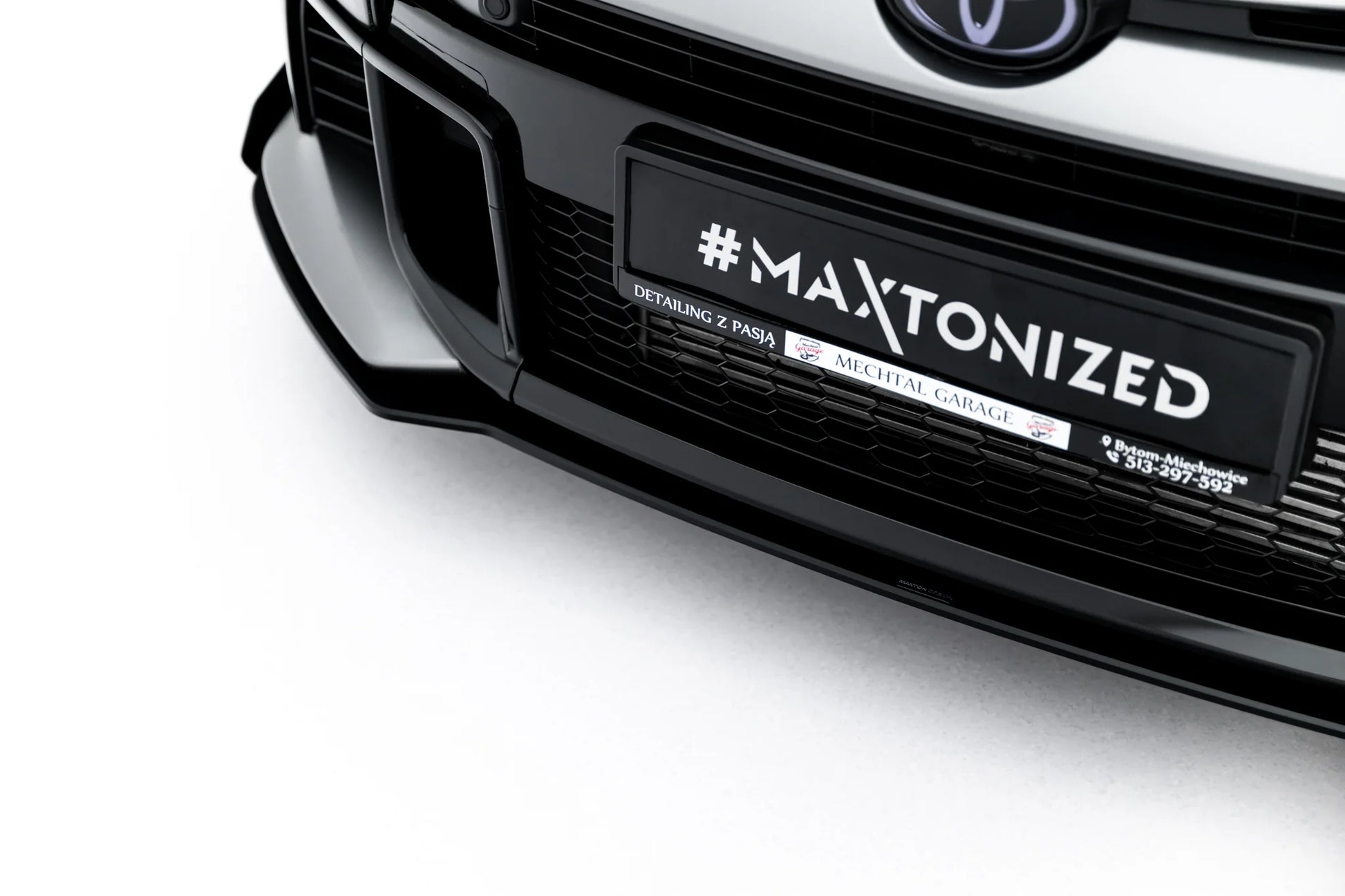 Street Pro Front Splitter + Flaps Toyota GR Yaris Mk4 Facelift