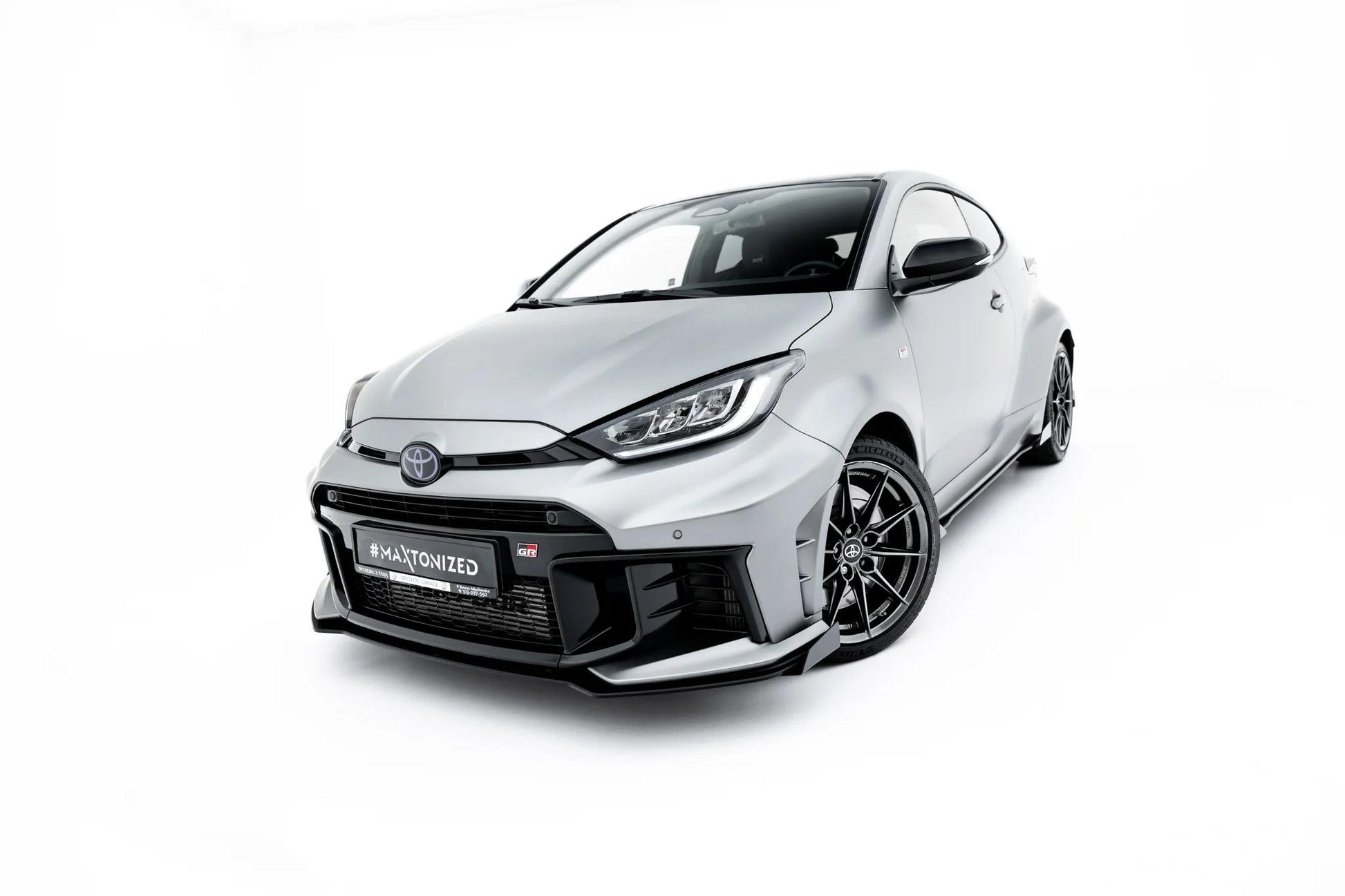 Street Pro Front Splitter Flaps Toyota GR Yaris Mk4