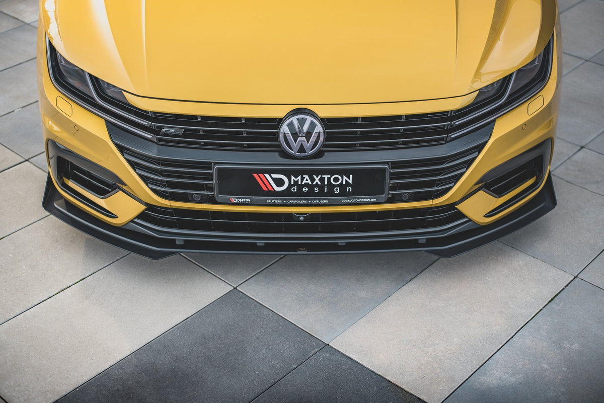 Street Pro Front Splitter + Flaps Volkswagen Arteon R-Line Sedan / Shooting Brake Mk1
