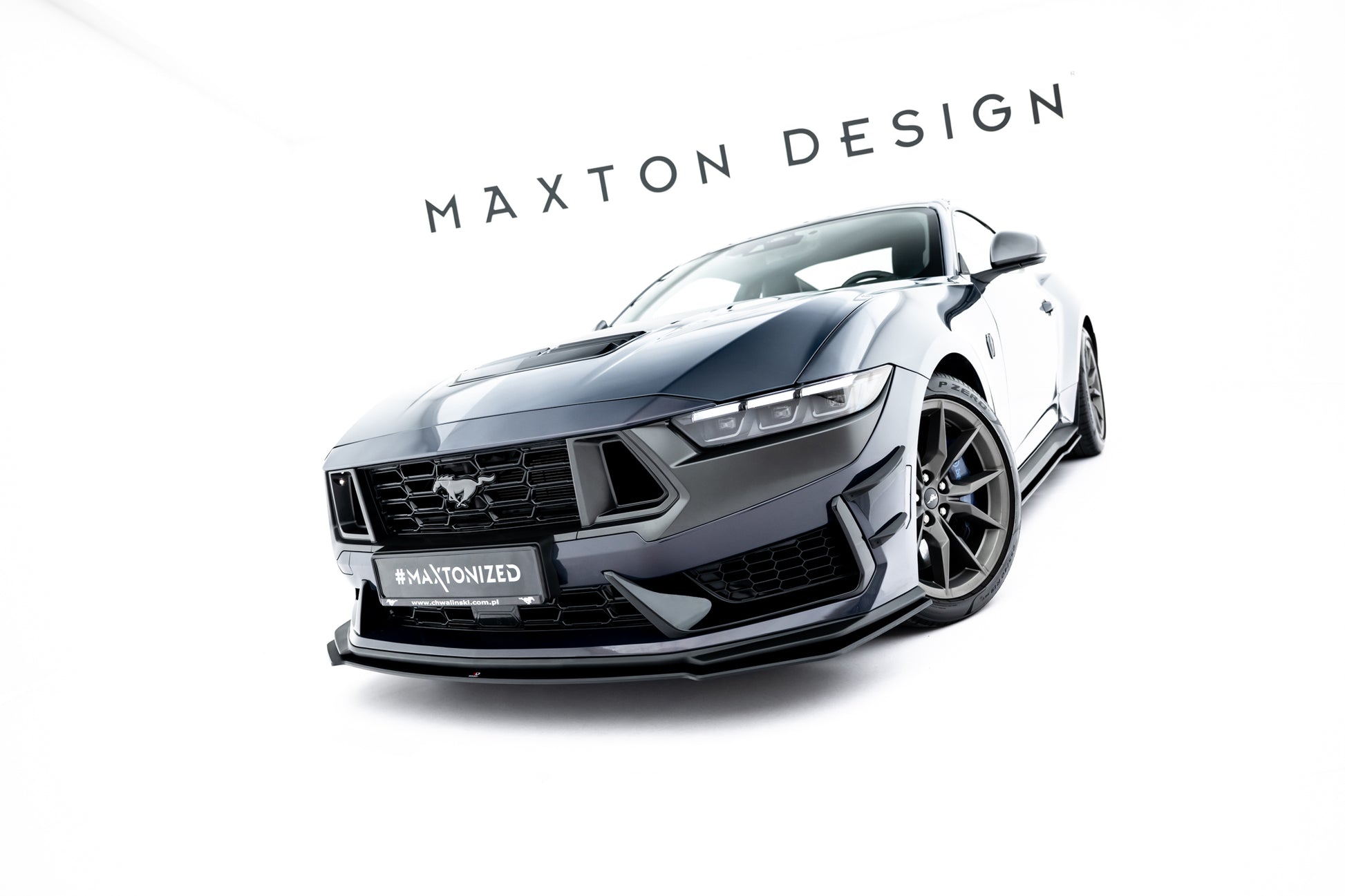 Street Pro Front Splitter Ford Mustang Dark Horse Mk7
