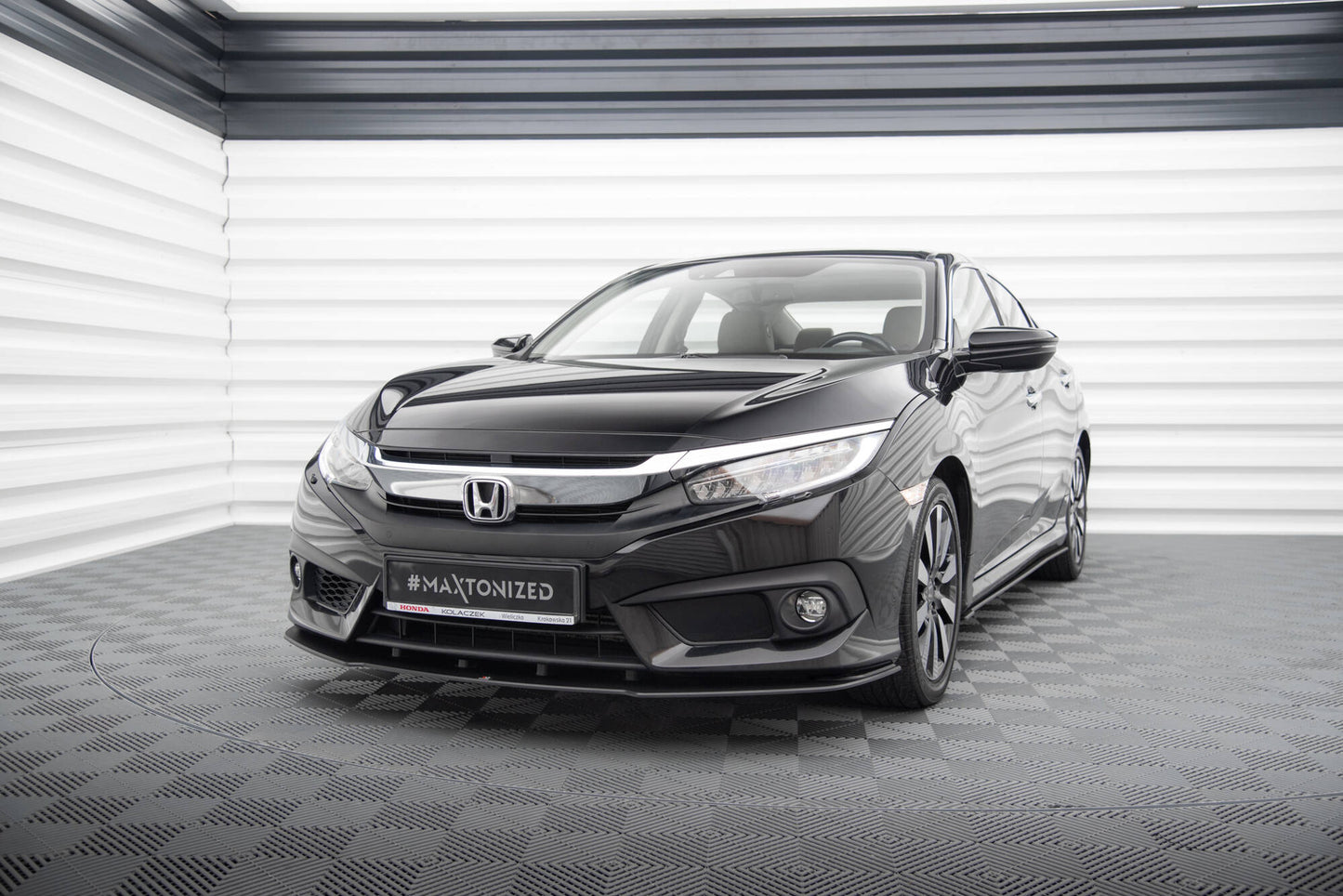 Street Pro Front Splitter Honda Civic Sedan Mk10