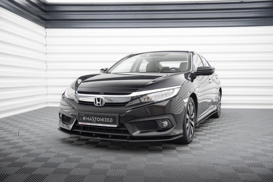Street Pro Front Splitter Honda Civic Sedan Mk10